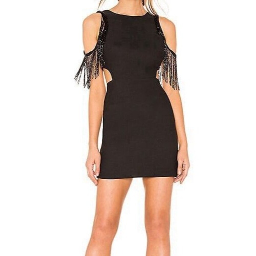 NBD X Naven Libby Black Mini Dress Size M